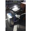 Image 1 : Computer Desk w/ Chair &Trash Can