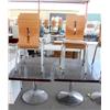 Image 1 : 2 Restaurant Tables & 8 Chair