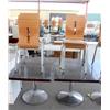 Image 1 : 8 Restaurant Chairs & 2 tables