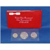 Image 1 : US 1776-1976 Bicentennial Uncirculated Silver Set