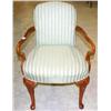 Image 2 : Green Striped Chair by Pulaski