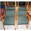 Image 1 : Lot of 6 Matching Green Chairs