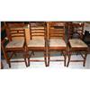 Image 1 : 4 Bamboo Designed Chairs