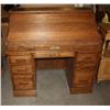 Image 2 : Oak Craft Roll Top Desk