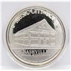 Image 2 : NASHVILLE PROOF 1oz .999 SILVER ROUND
