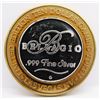 Image 3 : 3- $10 GAMING CASINO TOKENS SILVER .999