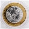Image 4 : 3- $10 GAMING CASINO TOKENS SILVER .999