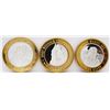 Image 1 : 3- $10 GAMING CASINO TOKENS SILVER .999