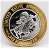 Image 3 : 3- $10 GAMING CASINO TOKENS SILVER .999