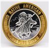 Image 7 : 3- $10 GAMING CASINO TOKENS SILVER .999