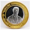 Image 6 : 3- $10 GAMING CASINO TOKENS SILVER .999