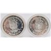 Image 2 : 2- $7 GAMING CASINO TOKENS SILVER .999