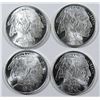 Image 1 : (4)- HALF OUNCE .999 SILVER ROUNDS