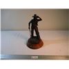 Image 1 : "The Pro" Jim Hauser  SOLID BRONZE Statue (14.5" Tall)