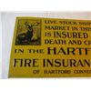 Image 2 : Hartford Fire Insurance Co. Tin Sign