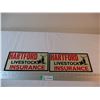 Image 1 : 2X the Bid Price Hartford Insurance Stickers