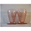 Image 3 : 2X the Bid Price Pink Depression Glasses