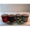 Image 4 : 2X the Bid Price (4) Tobacco Tins