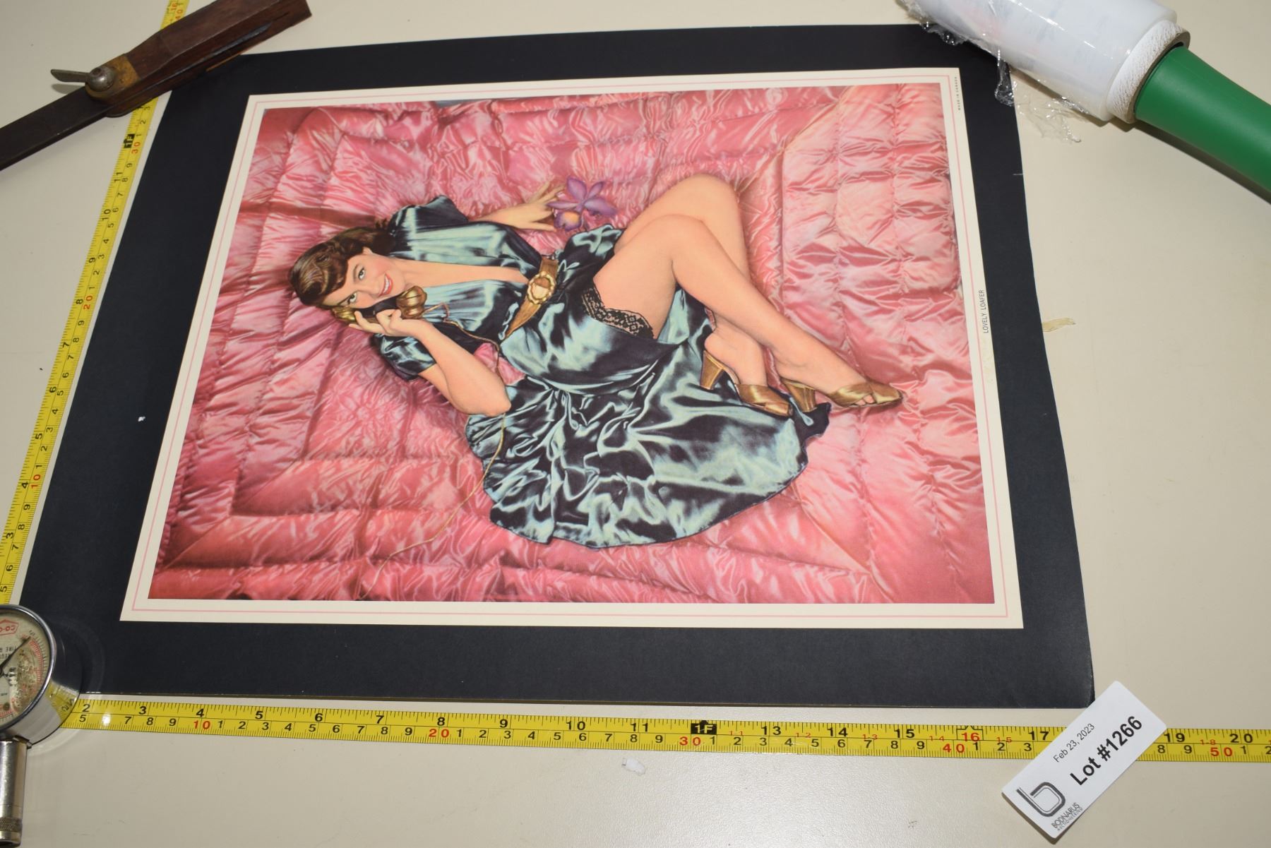 Vintage Pin up Calendar Sales Sample NOS  vintage-pin-up-calendar-sales-sample-nos