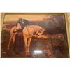 Image 2 : Frank Calderon Antique Reverse Painted Glass Picture