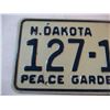 Image 2 : 1970 N.Dakota License Plate