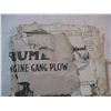 Image 2 : Rumley Engine Gang Plow Booklet (Rough)