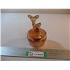 Image 1 : Canivial Glass Dish w/ Deer on Lid