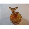 Image 2 : Canivial Glass Dish w/ Deer on Lid