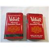 Image 4 : (2) Velvet Tobacco Pocket Tins