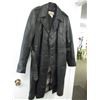 Image 1 : Sears Vintage Leather Trench Coat (Size 44 Missing Buttoms and Need some Repair)