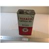 Image 1 : Texaco Capella Oil Can 1 Gal 11"tall