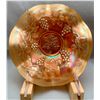 Image 1 : Fenton Carnival Glass Marigold "Vintage Grape" Low Ruffle Plate (circa 1907) Decorative Plate