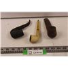Image 1 : (3) Tobacco Pipes