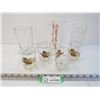 Image 1 : (7) Glasses - (1) Pepsi Glass - (4) Pheasant Glasses
