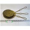 Image 1 : (3) Brass Strainer Wall Hangers?