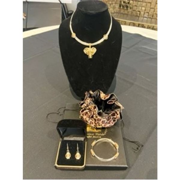 African Elephant Hair Jewelry Set