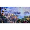 Image 1 : THOMAS KINKADE Pinocchio Giclee on Canvas