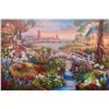 Image 1 : THOMAS KINKADE 101 Dalmatians Giclee on Canvas