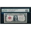 Image 1 : 1928 $1 Legal Tender Note PMG 65