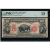Image 1 : 1901 $10 Bison Legal Tender Note PMG 15