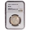 Image 1 : 1854-O Seated Liberty Half Dollar NGC MS64
