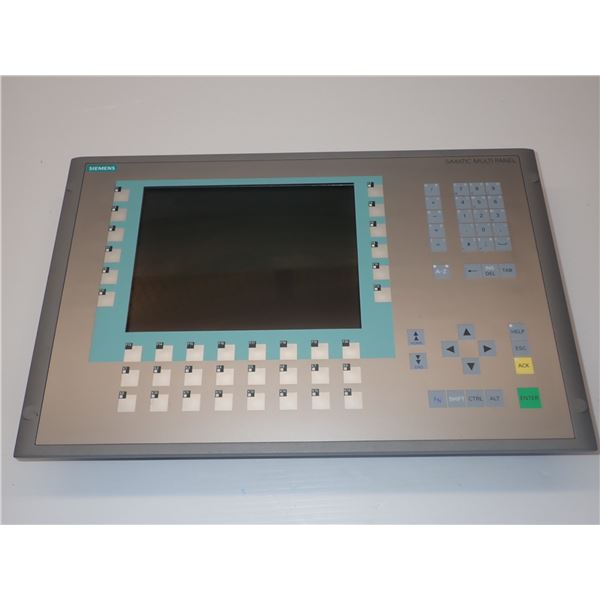 Siemens #6AV6 643-0DD01-1AX1 MP277 10" Key Screen