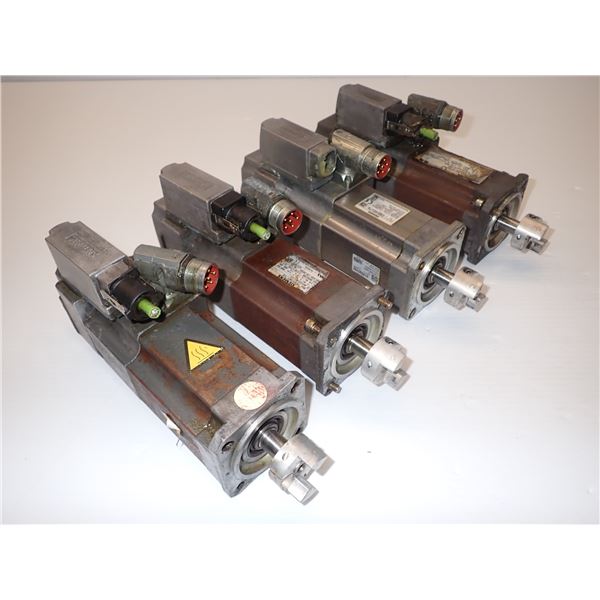 (4) Siemens #1FK7034-5AK71-1LH2 Servo Motors