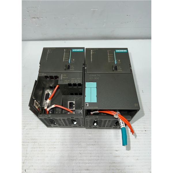 (2) Siemens #6ES7 315-2EH13-0AB0 SIMATIC S7 Modules CPU315-2 PN/DP