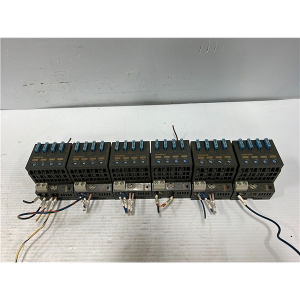 Lot of (6) Siemens #6EP1 961-2BA00 Modules