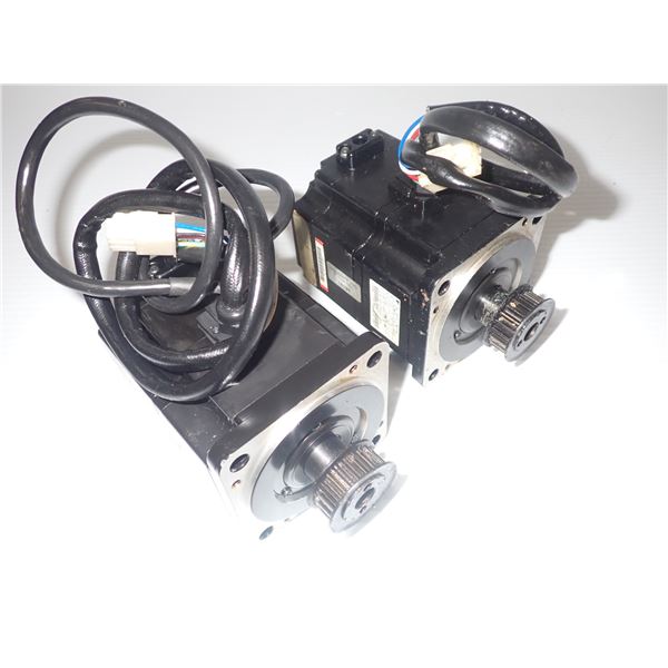 (2) Yaskawa #SGMPH-02A1A-YR32 AC Servo Motors