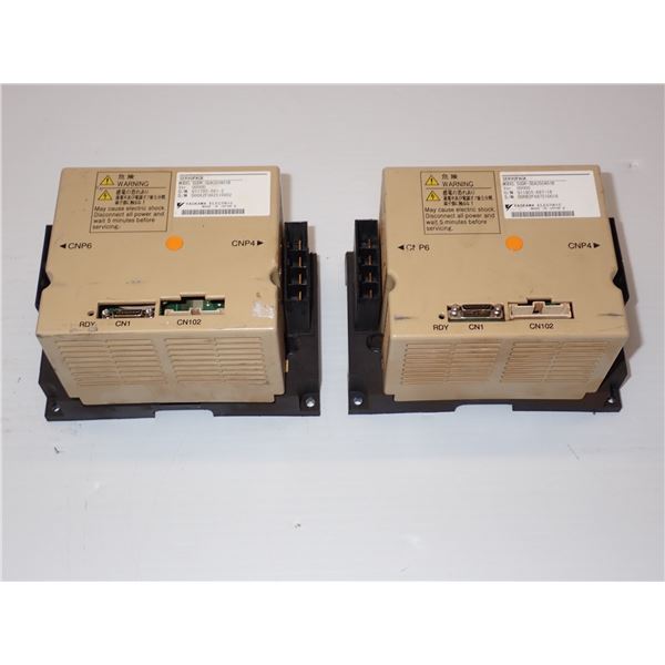 (2) Yaskawa #SGDR-SDA350A01B Servopack Drives