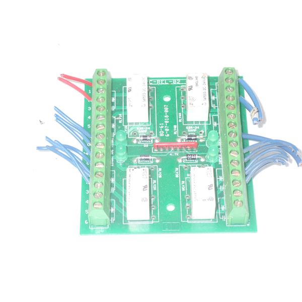 Milltronics #BD-61 6-07-018-007 / PC-REL-02 Circuit Board