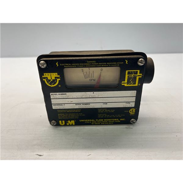 Universal Flow Monitor #SN-ASB2GM-4-300V9-A3NR-F Flow Meter