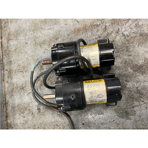 Lot of (2) Baldor #GPP231108 Motors